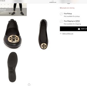 Tory Burch ballet flats